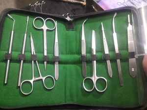 MANUEL D'ANATOMIE POUR ÉTUDIANT EN MÉDECINE KIT DE DISSECTEUR EN ACIER INOXYDABLE - Product Image 3