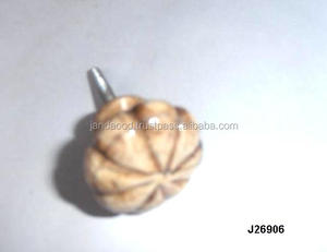 Perilla de gabinete con incrustaciones de hueso de acabado antiguo, tiradores de puerta multifuncionales, armario de cocina, gimnasio, disponibles, otros patrones de colores - Product Image 3