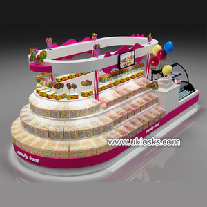 Kiosque à <span class=keywords><strong>barbe</strong></span> à <span class=keywords><strong>papa</strong></span> et à glace molle de conception exquise pour centre commercial - Product Image 3