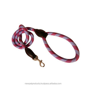 Réglable Confortable Luxe Durable Nylon Chien Laisse Unique Pet Laisse Dentelle Décoration Solide Motif Direct Fabricant - Product Image 2
