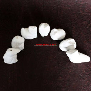 Boş bitmemiş kendiniz yapın kağıt mache hayvanlar noel süs boya diy toptan zanaat malzemeleri - Product Image 2