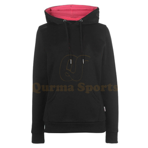 Sudaderas con capucha de Jersey a precio de fábrica para mujer, cuello con capucha de tela de punto transpirable, bordado de talla grande para Primavera e Invierno - Product Image 5