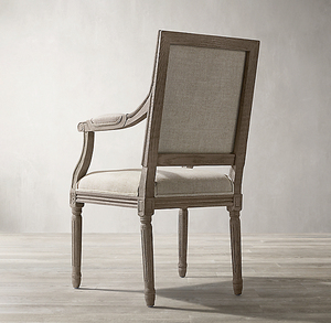 Vintage ภาษาฝรั่งเศสคำ Sqaure ผ้าแขนเก้าอี้ - Product Image 3