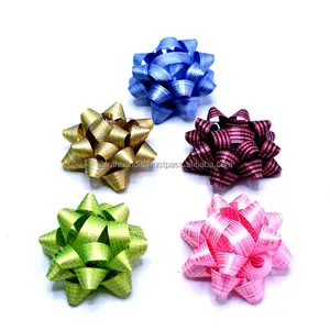 FLOWERS Gifts Wedding Pull Bows Present Wrapping Pull Bows with Ribbon Flower Wrapping Pull Bow By Refratex India