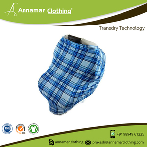 High Quality Customized Comfortable Cotton Baby Car Seat Canopy Cover - Product Image 4