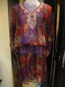 Tunique de styliste élégante en coton, chemisier à la mode pour femme, - Product Image 4