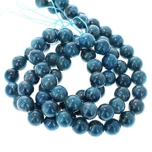 Mayorista de piedras preciosas, cuentas de apatita azul natural - Product Image 2