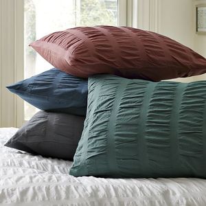 100% Cotton Finest <b>Quality</b> Seer Sucker <b>Duvet</b> Cover from Indian Manufacturer 30 Dobby Adults Home Furnishing Solid Grade a - Product Image 3