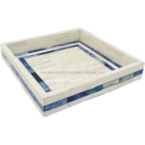 Bandeja de servir con incrustaciones de hueso para uso doméstico - Product Image 3