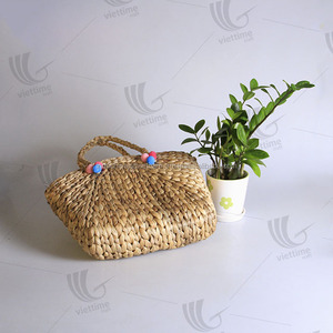 Sac à bandoulière fait à la main pour femmes, accessoires de plage en paille pour dames, nouvelle collection - Product Image 3
