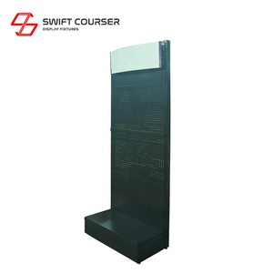 Panel de Exhibición de Metal con Rejilla para Centro Comercial, con Recubrimiento en Polvo y Logotipo Personalizado - Product Image 3