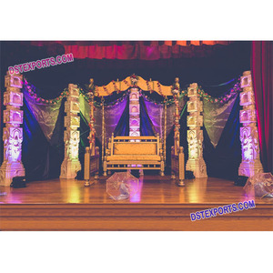 Thème chic mariage balançoire ensemble personnalisé mariage décor royaume-uni vente DST exportations usine états-unis australie en gros - Product Image 1