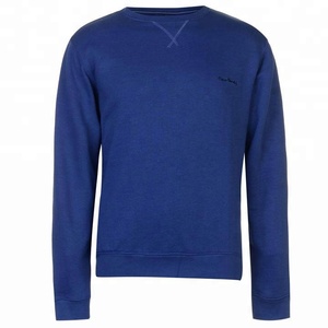 Femme Coton Tricoté À Manches Longues Léger Sweat Tops en 100% Tissu Molletonné en coton avec Poche Zippée - Product Image 1