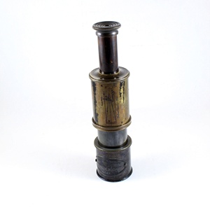 Télescope en alliage nautique Boîte en bois à collectionner en bois avec accents en laiton Cadeaux fantaisie - Product Image 3