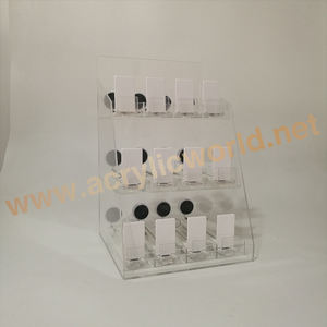 Nouveaux produits cosmétiques personnalisés présentoir acrylique au détail présentoir comptoir cosmétique - Product Image 1