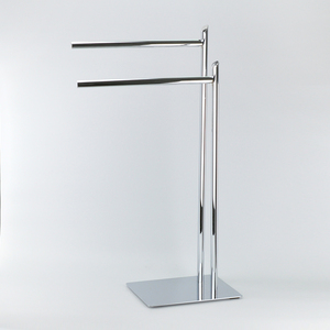 Diseño de tubo con forma de ojo de gato, toallero de baño de Metal cromado eléctrico calentado para uso en apartamentos de Hotel - Product Image 1