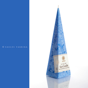 100% Pure Eco Palm Wax Velas sin perfume Colección azul oscuro en diferentes formas para la decoración del hogar - Product Image 5