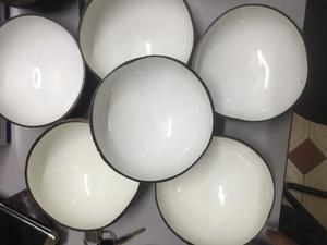 Juego de cuencos de coco Natural de Vietnam 100%, vajilla desechable clásica con diseño clásico para vacaciones, Incluye caja de cucharas - Product Image 3