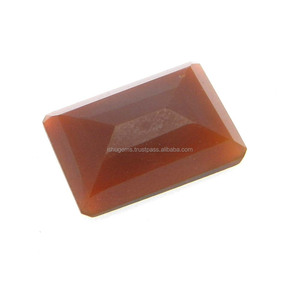 Piedra preciosa suelta de cornalina Natural 18x13mm corte Octágono 11.65cts rojo naranja azul rosa para collar de joyería - Product Image 2