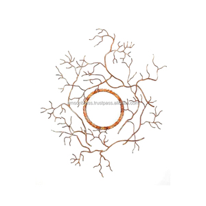 Brown Red Leaf Designer Metal Wall Decor - Product Image 6