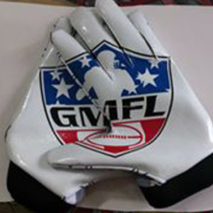 EQUIPO 2025 PALM FÚTBOL AMERICANO JUVENIL AL AIRE LIBRE PERSONALIZADO SUBLIMACIÓN IMPRESO SILICONA ANTIDESLIZANTE GUANTES DEPORTIVOS - Product Image 4