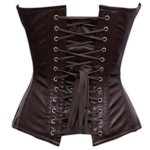 <b>Top</b> quality custom logo Genuine Leather corset for women Manufacturer Pakistan cheap price USA - Product Image 2