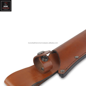 Logotipo personalizado cuchillo grande caza supervivencia cuchillo completo al aire libre con funda de cuchillo de cuero - Product Image 3
