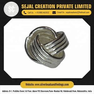 Perles de Bali en argent sterling 925, tubes ethniques indiens, composants pour bijoux - Product Image 3
