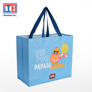 Top 1 PP Tissé/Non-Tissé Shopping Sac Recyclé Sac Usine Directe Vietnamien - Product Image 2