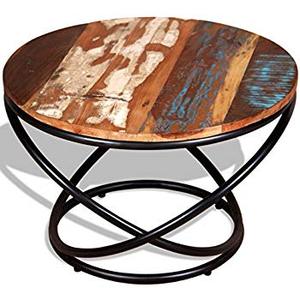 Mesa de centro INDUSTRIAL de madera y METAL, Hierro de alta calidad con mesa de centro de madera - Product Image 4