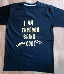 Personalizado impreso cuello redondo bambú/algodón camiseta ecológica 180g alta calidad prendas de punto barato al por mayor Tirupur OEM - Product Image 3