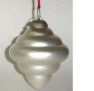 Adornos navideños de diseño elegante, adornos redondos de vidrio de 10cm para adornos colgantes para interiores y exteriores - Product Image 5