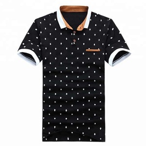 New Design Black polo shirt for men short sleeve boys polo shirt 100% cotton polo t shirts New Design - Product Image 4