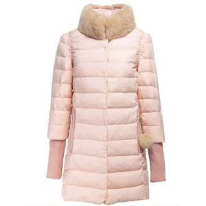 Veste d'hiver matelassée coupe-vent surdimensionnée en polyester 100% avec logo personnalisé pour femmes, fermeture éclair, écologique, respirante, rapide - Product Image 6