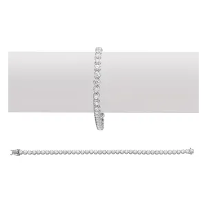 Mulheres Jóias 18k White Gold Diamond Bracelet do vendedor indiano e fabricante com melhor preço