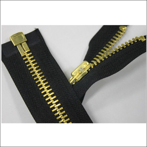 Fabricants de fermetures éclair, fermeture éclair métallique à extrémité ouverte avec de grandes dents pour sacs - Product Image 5