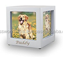 Marco de fotos de madera con descuento, urna de Brassworld, suministros funerarios de la India - Product Image 2