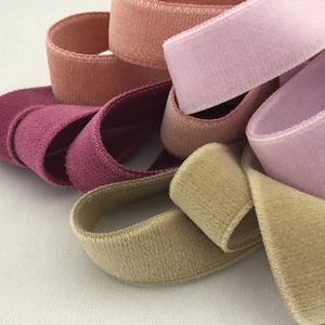 Ruban en velours à 1 face, 10 mètres, en coton - Product Image 3