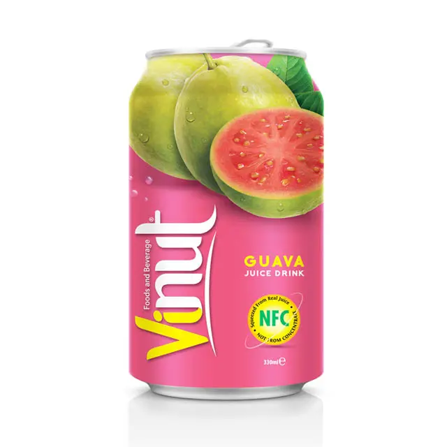 330ml - VINUT İçecek üreticisi-Vietnam saf Guava suyu