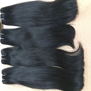 Moon 9A Grado Brasileño Mink Raw Virgin Cutícula Alineada 10A Máquina Doble Muestra Gratis Envío DHL Virgin Human Bundles Closure - Product Image 5