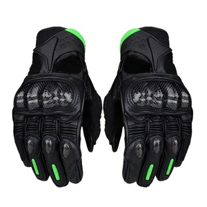 Guantes de carreras con logotipo personalizado Guantes de cuero para deportes Moto Bike para carreras de motos - Product Image 2
