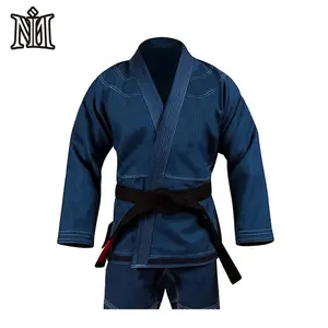 ชุดกิโมโน Jiu Jitsu สำหรับผู้ชาย,ศิลปะการต่อสู้ Jiu Jitsu Kimonos Jiujitsu MMA Gi เข็มขัด BJJ GI ทำจากผ้าฝ้าย100% ปรับแต่งได้