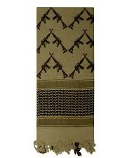 Arafat Jacquard Bufanda Alta Calidad Algodón Puro Cuadrado Táctico Estilo Árabe - Product Image 6