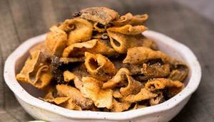 ฮอตบูมแห้งเค็มผิวปลาขนมขบเคี้ยวทอดชิปอาหารทะเลทั้งสไตล์ MS Lily + 84 906927736 - Product Image 4