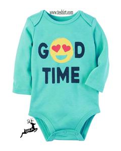 Vente en gros d'achats en ligne Vêtements pour enfants OEM/ODM Barboteuse pour bébé en coton à bouton pression Barboteuse tendance écologique pour bébé - Product Image 3