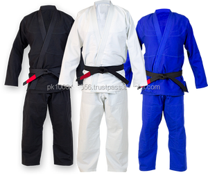 Uniforme brésilien personnalisé d'arts martiaux 2023 BJJ Gi 100% coton/Kimono BJJ Gi avec logo personnalisé et service OEM - Product Image 2