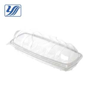 OPS Transparent Plastic <b>Tray</b> <b>Hot</b> <b>Dog</b> Packaging - Product Image 2