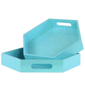 Bandeja decorativa para servir/bandeja de madera/bandeja personalizada - Product Image 1
