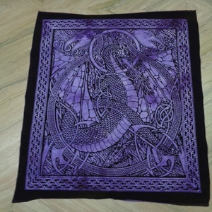 Colores sólidos mezcla diseños algodón impreso tapices para colgar en la pared para la decoración de la habitación al por mayor de La India - Product Image 4