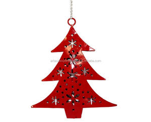 Venta caliente Red X-Mass Shape Hanging Christmas Ball & Tree Adornos Decorativos Christmas Ornament Hangings - Product Image 1